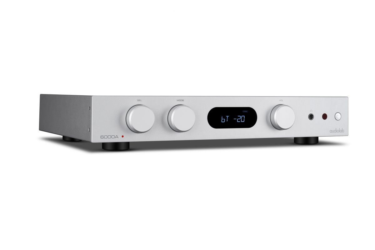 Audiolab 6000A mkII srebrny - wzmacniacz zintegrowany – audiolab 6000A mkII srebrny – wzmacniacz