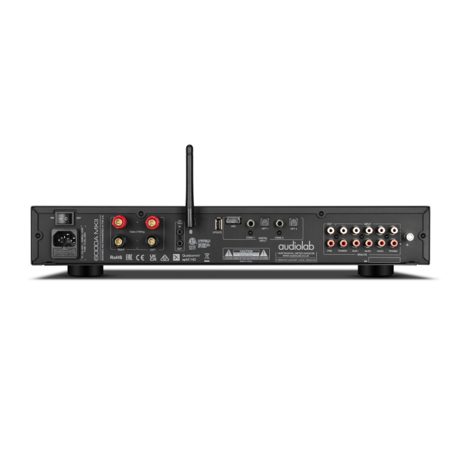 Audiolab 6000A mkII czarny – panel tylny wzmacniacza zintegrowanego
