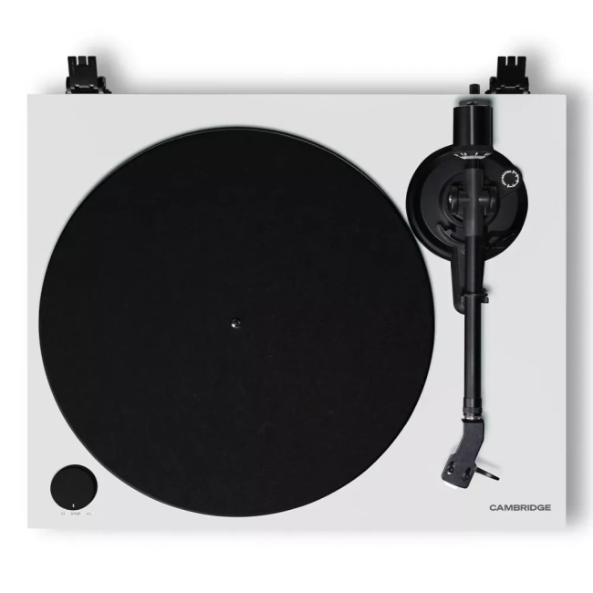 Cambridge Audio L/R S + gramofon Spira Biały – nowoczesny system stereo