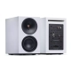 Cambridge Audio L/R S + gramofon Spira Biały – widok kolumny z tylnym panelem i wejściami
