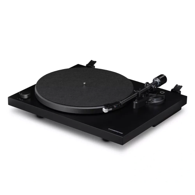 Cambridge Audio L/R S + gramofon Spira Czarny – gramofon i para kolumn