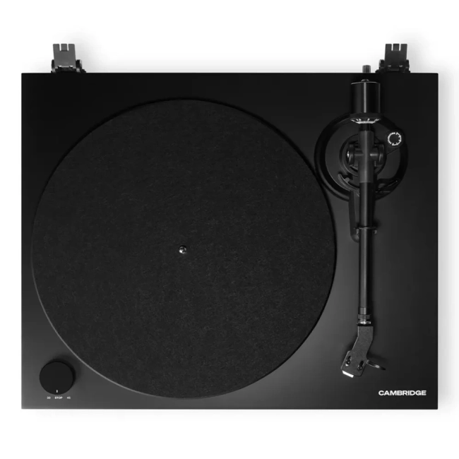 Cambridge Audio L/R S + gramofon Spira Czarny – produkt w czarnej wersji