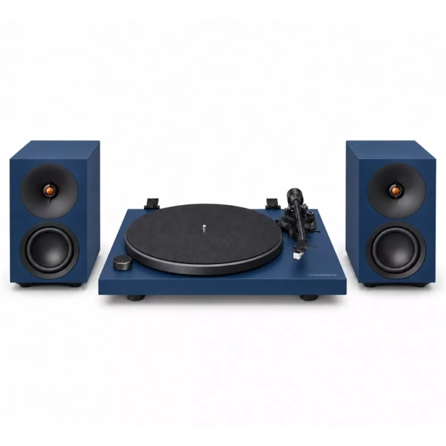Cambridge Audio L/R S + gramofon Spira Niebieski