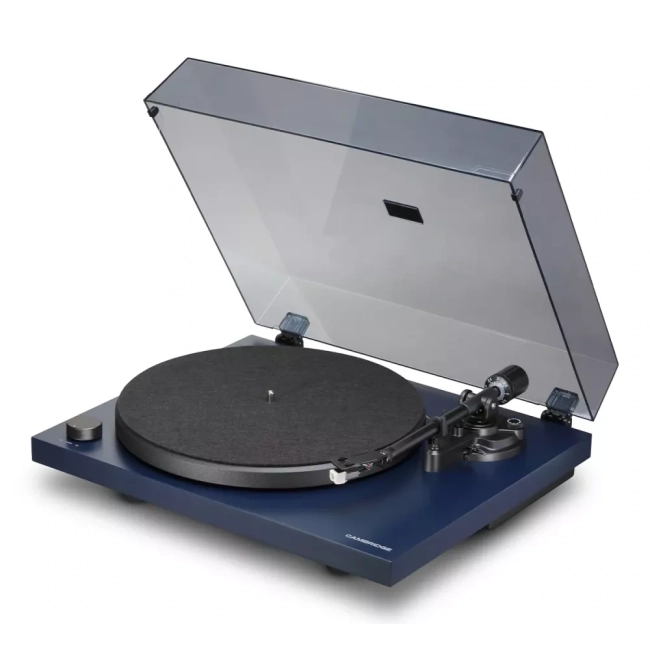Cambridge Audio L/R S + gramofon Spira Niebieski – system stereo do domu