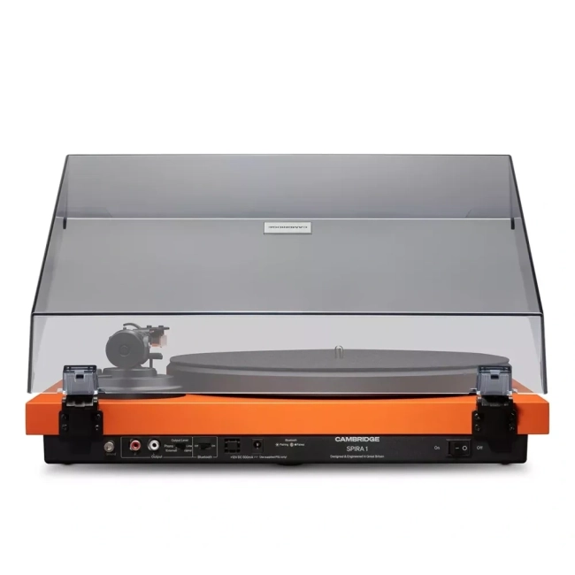Cambridge Audio L/R S + gramofon Spira Pomarańczowy – nowoczesny zestaw audio