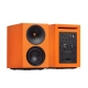 Cambridge Audio L/R S + gramofon Spira Pomarańczowy – ujęcie zestawu stereo