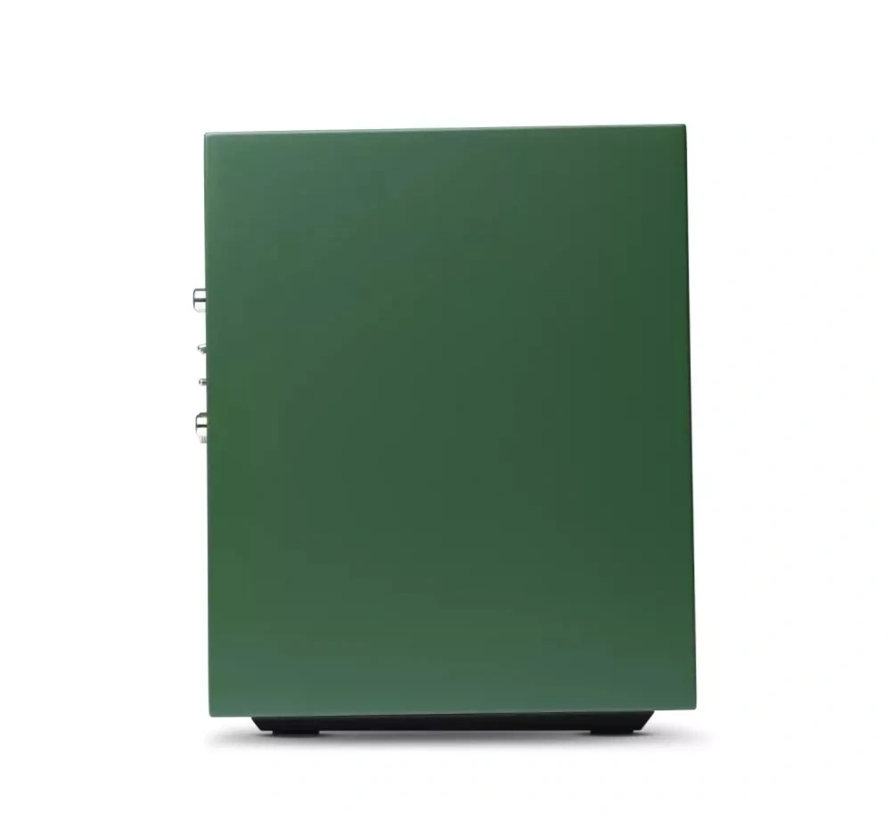 Cambridge Audio L/R S + gramofon Spira Zielony – ujęcie zestawu stereo