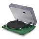 Cambridge Audio L/R S + gramofon Spira Zielony – ujęcie sprzętu audio