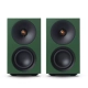 Cambridge Audio L/R S + gramofon Spira Zielony – zbliżenie frontu obu głośników
