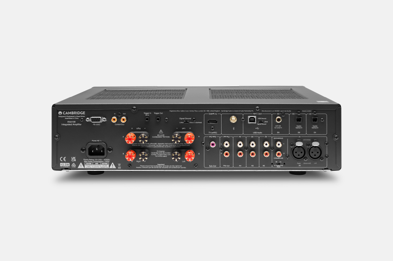 Cambridge Audio EXA100 szary - wzmacniacz zintegrowany – kolejne ujęcie urządzenia