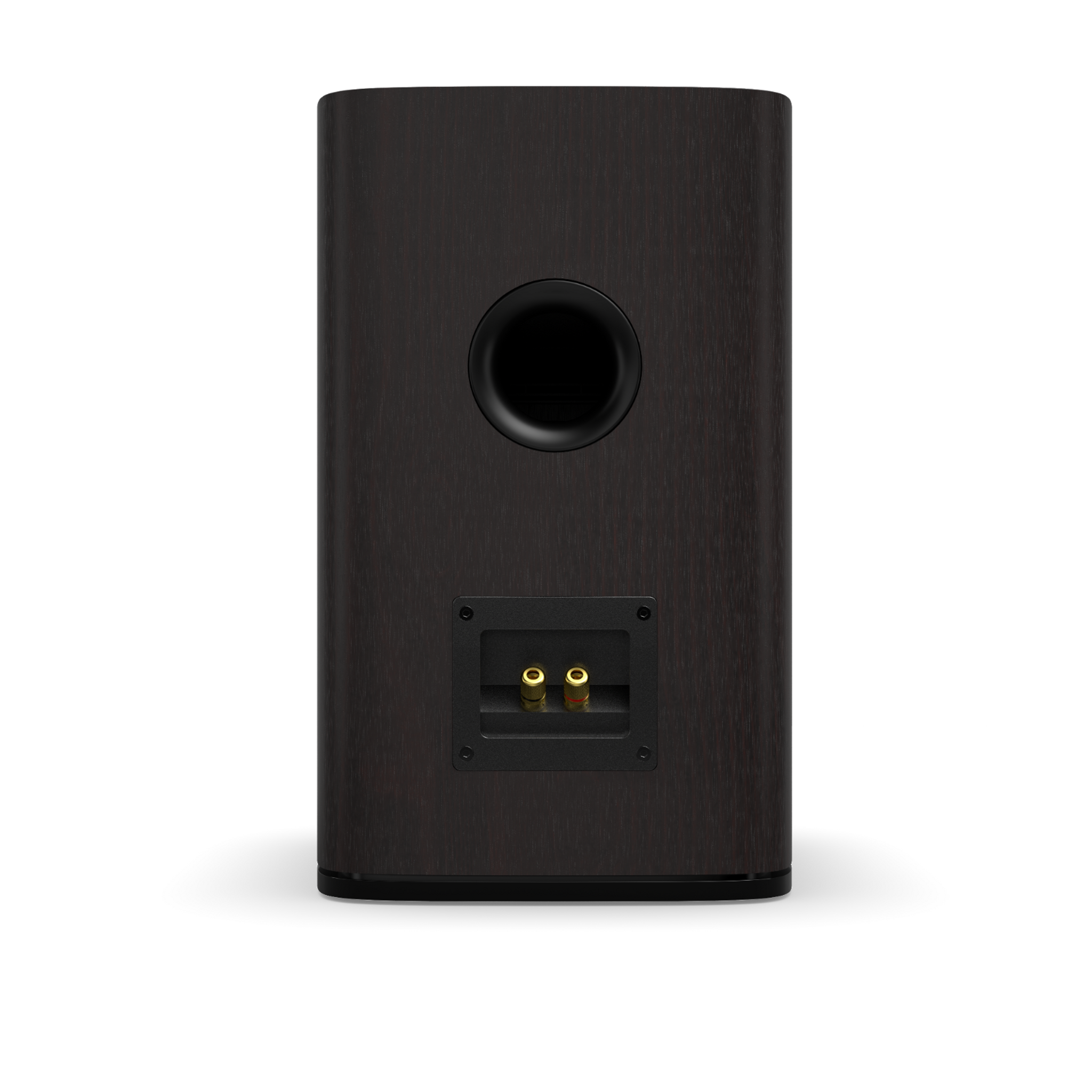 JBL Studio 630 dark wood – kolumna podstawkowa pokazana od tyłu