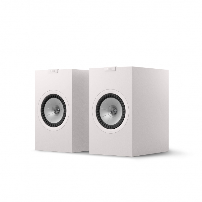 Kef Q3 Meta biały satyna - kolumny podstawkowe