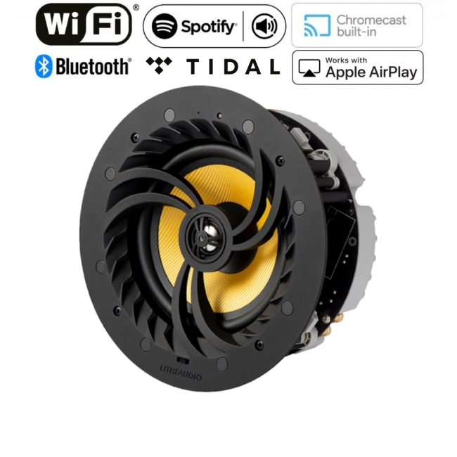 Lithe Audio Wi-Fi 06600 6,5” (Master) głośnik sufitowy aktywny