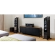 Monitor Audio Silver 300 8G High Gloss Black | kolumny podłogowe – para w ustawieniu kina domowego
