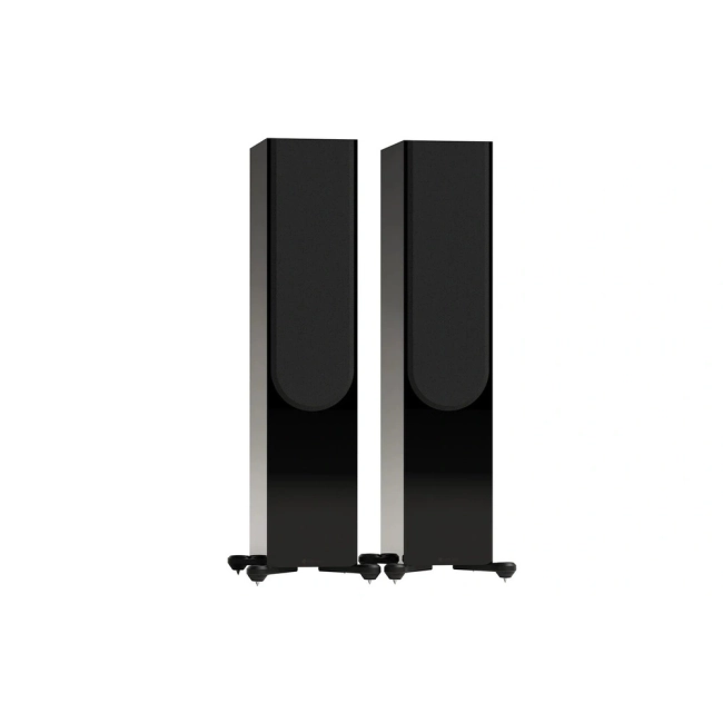 Monitor Audio Silver 500 8G czarny lakier – zdjęcie kolumn podłogowych