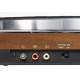 TEAC TN-400BT-X - Gramofon z przedwzmacniaczem i Bluetooth – tEAC TN-400BT-X – Zbliżenie tylnych złącz: uziemienie, wyjścia RCA i
