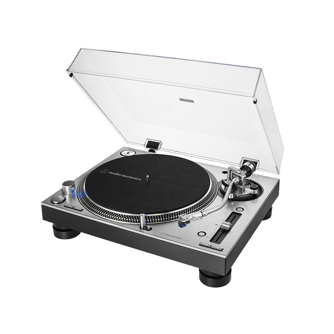 AUDIO-TECHNICA AT-LP140XP SILVER - gramofon