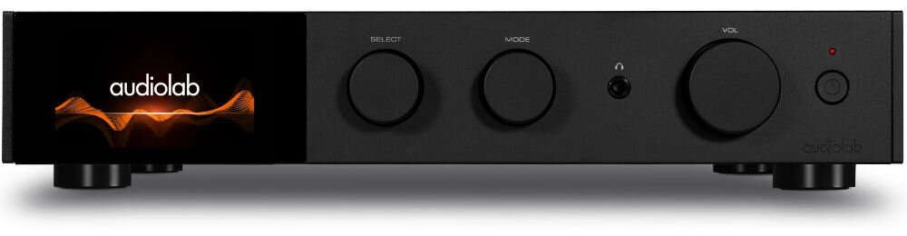 Audiolab 9000A Czarny - wzmacniacz zintegrowany – audiolab 9000A Czarny – wzmacniacz zintegrowany: front
