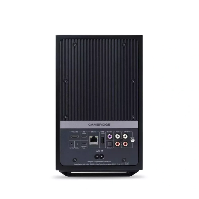 Cambridge Audio L-R M czarny - głośniki aktywne