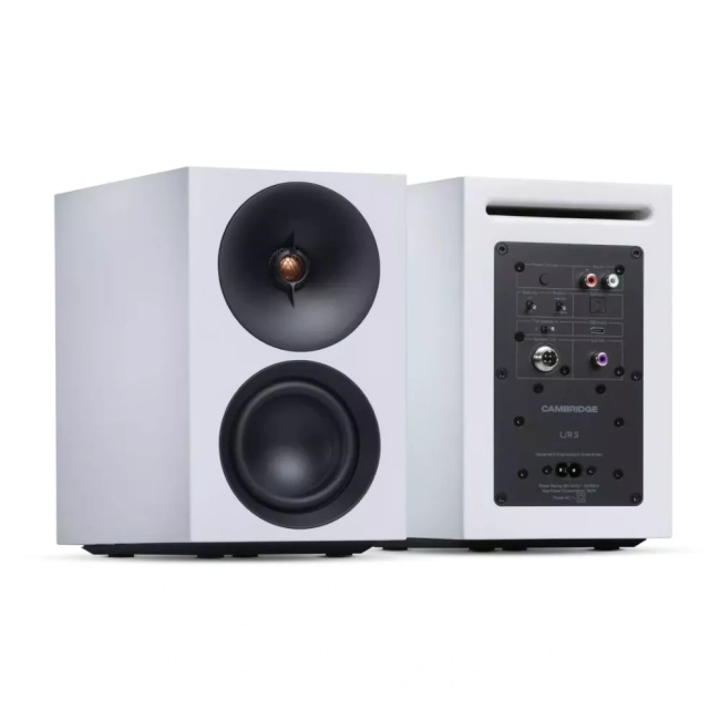 Cambridge Audio L-R S biały - głośniki aktywne bluetooth