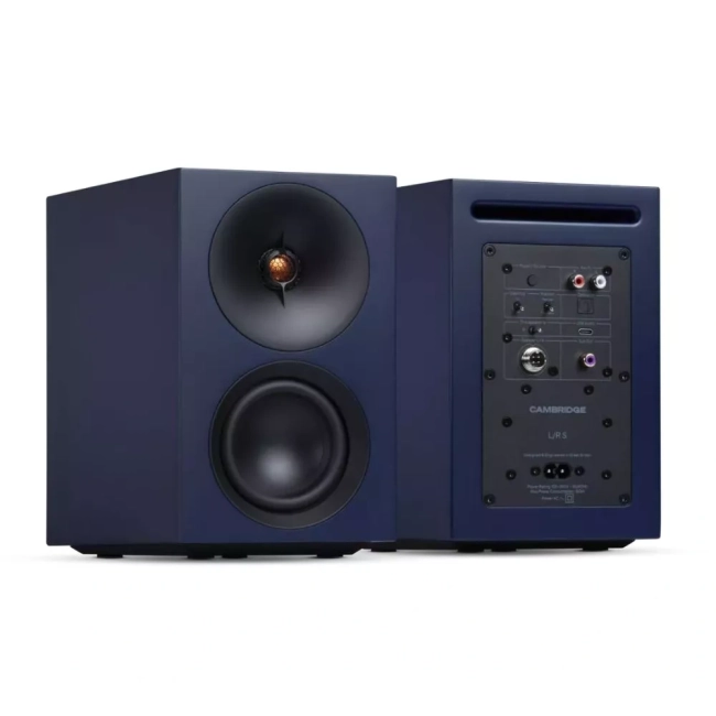 Cambridge Audio L-R S niebieski - głośniki aktywne bluetooth