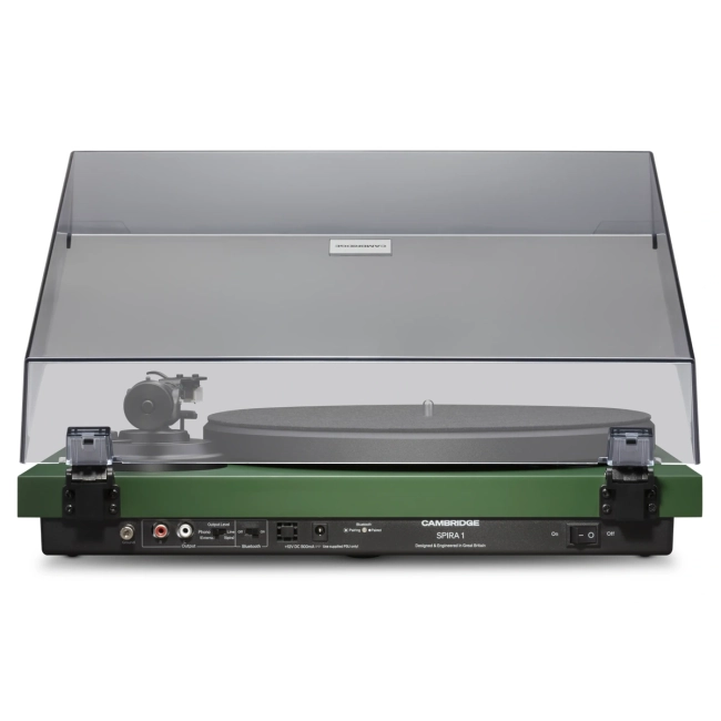 Cambridge Audio Spira Green - gramofon bluetooth – Cambridge Audio Spira Green – ujęcie gramofonu do