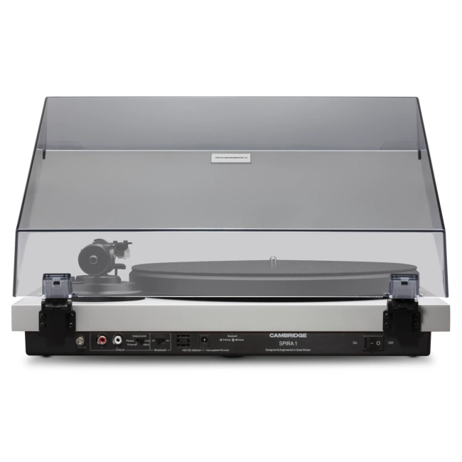 Cambridge Audio Spira White - gramofon bluetooth – Cambridge Audio Spira White – ujęcie produktu do