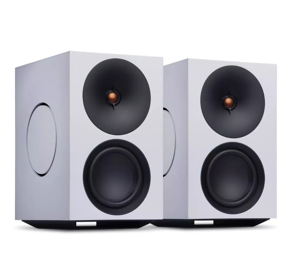 Cambridge Audio L-R X białe - głośniki aktywne – Cambridge Audio L-R X białe – dodatkowe ujęcie aktywnych