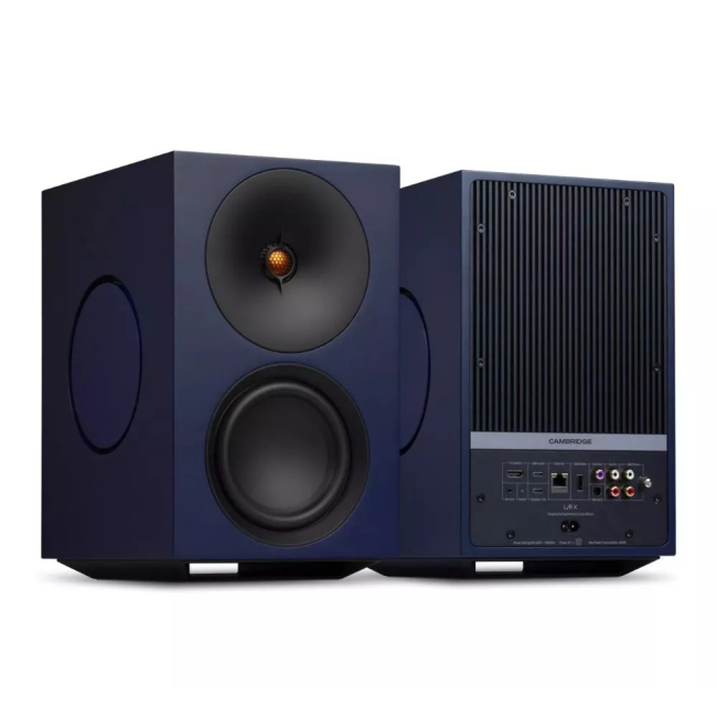 Cambridge Audio L-R X niebieski - głośniki aktywne