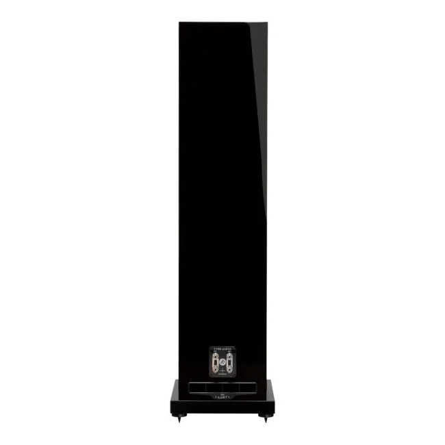 Fyne Audio F502S Czarny high gloss - kolumny podłogowe – fyne Audio F502S Czarny high gloss – tył kolumny