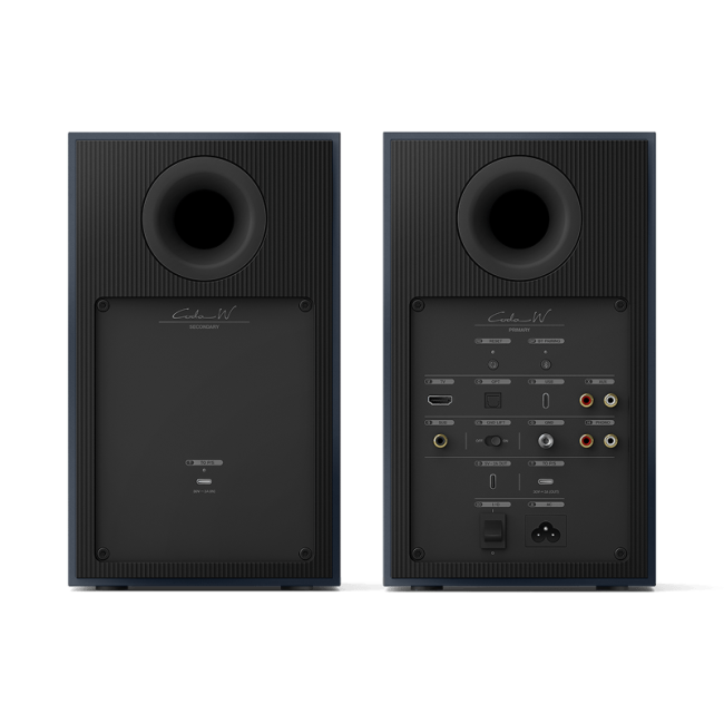 KEF CODA W Midnight Blue - kolumny aktywne – KEF CODA W Midnight Blue – fotografia produktu