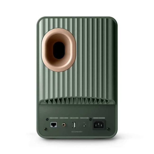 Kef LS50 Wireless II moss green - kolumny aktywne – kolejne ujęcie produktu