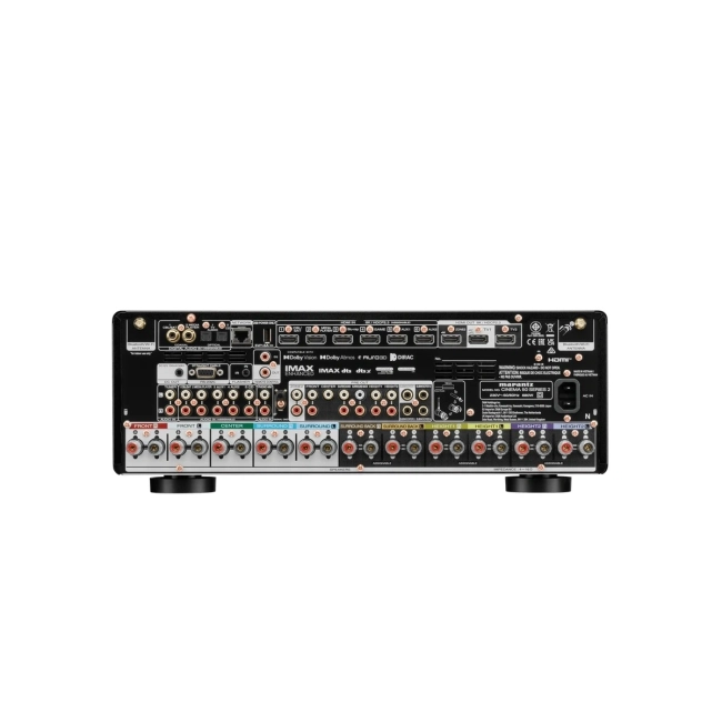 Marantz Cinema 50 Series 2 czarny - amplituner AV – marantz Cinema 50 Series 2 czarny – tylny panel z