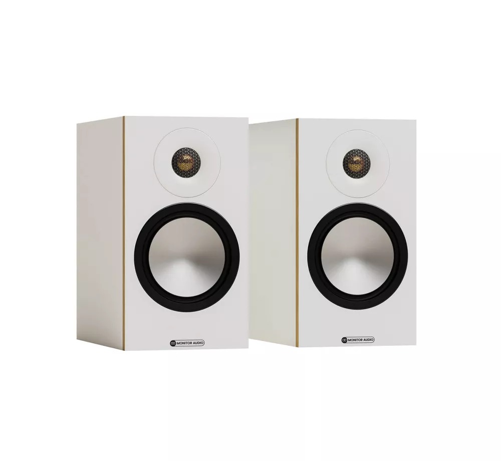 Monitor Audio Bronze 50 7G Biały – dodatkowe ujęcie kolumn podstawkowych
