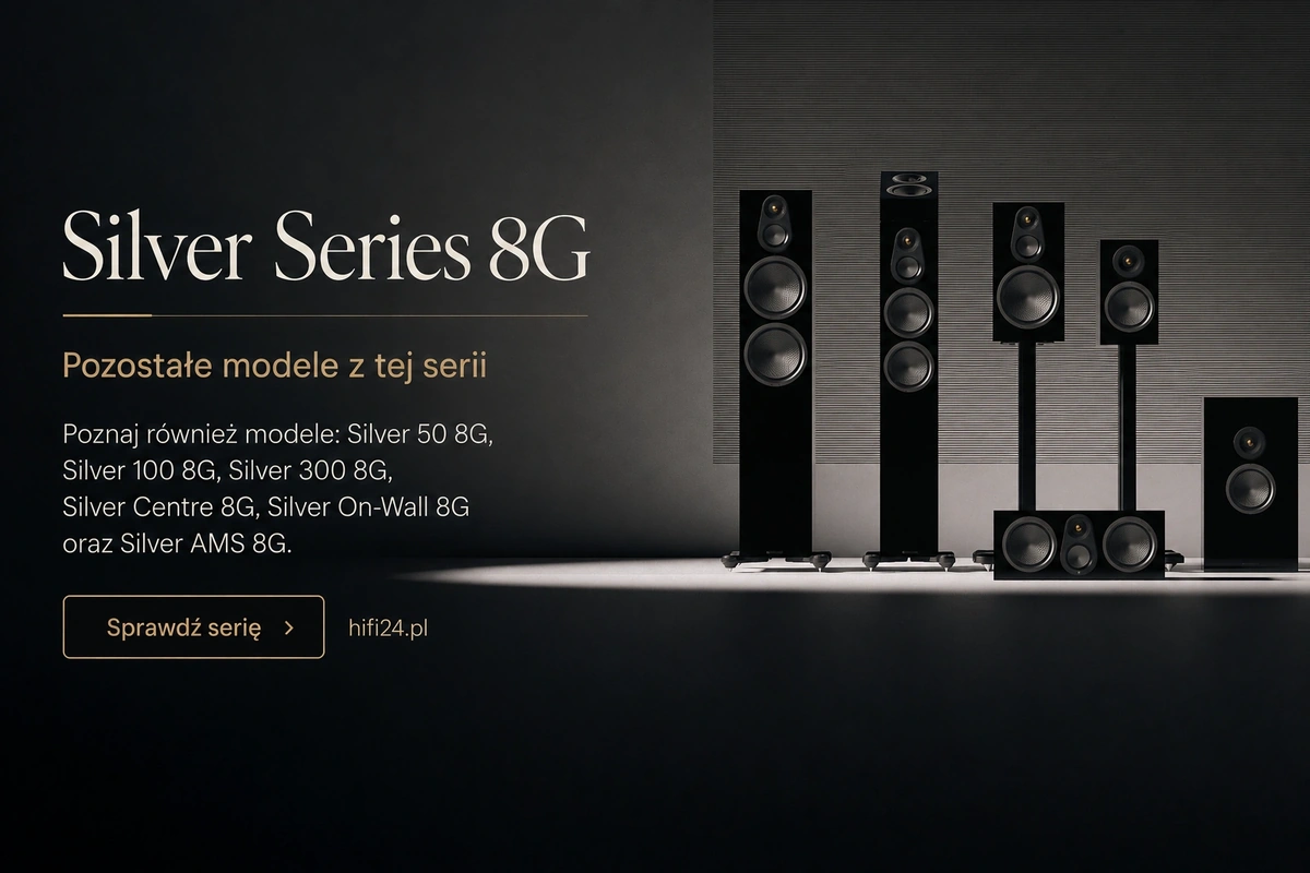 Monitor Audio Silver Centre 8G czarny lakier | głośnik centralny – prezentacja serii Silver 8G